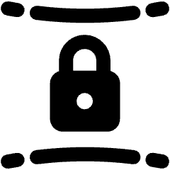 Vr Os Passcode Lock Icon from Ultimate Bold Set