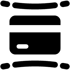 Vr Os Payment Card Icon from Ultimate Bold Set