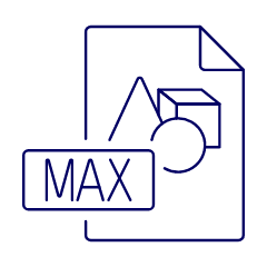 Max File Illustration from UX Line Set