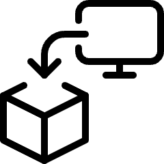 3d Print Monitor Icon from Ultimate Light Set