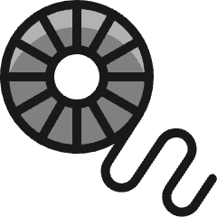 3d Print Reel Icon from Ultimate Colors Set