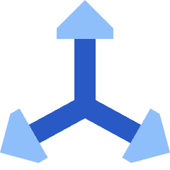 3d Coordinate Axis Icon from Sharp Flat Set