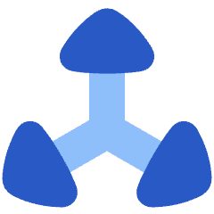 3d Coordinate Axis Icon from Plump Flat Set