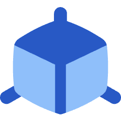 3d Module Dimension Icon from Flex Flat Set