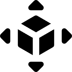 3d Module Expand Icon from Core Solid Set