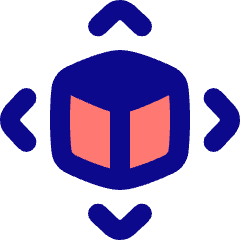 3d Module Expand Icon from Plump Pop Set