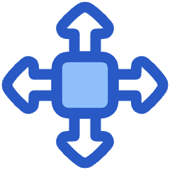3d Move Icon from Plump Duo Set