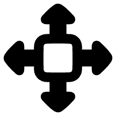 3d Move Icon from Plump Remix Set