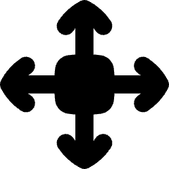 3d Move Icon from Flex Solid Set
