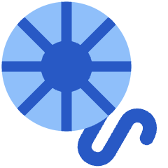 3d Print Filament Reel Icon from Plump Flat Set