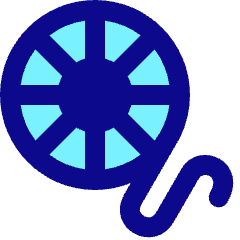 3d Print Filament Reel Icon from Plump Pop Set