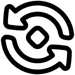 3d Rotate 2 Icon from Plump Line Set