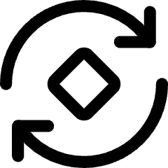 3d Rotate 2 Icon from Core Line Set