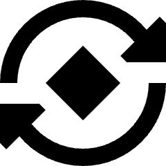 3d Rotate 2 Icon from Sharp Solid Set