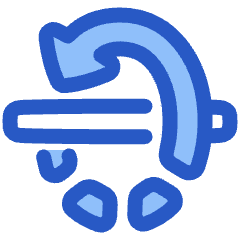 3d Rotate X Axis Icon from Plump Duo Set