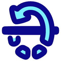 3d Rotate X Axis Icon from Plump Pop Set