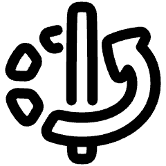 3d Rotate Y Axis Icon from Plump Line Set