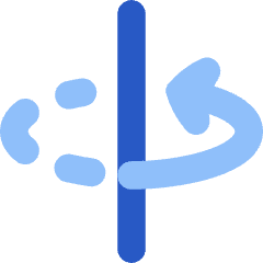 3d Rotate Y Axis Icon from Flex Flat Set