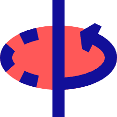 3d Rotate Y Axis Icon from Sharp Pop Set