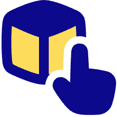 Ar Finger Touch Icon from Plump Pop Set