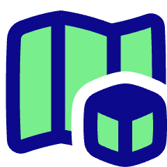 Ar Map Icon from Plump Pop Set