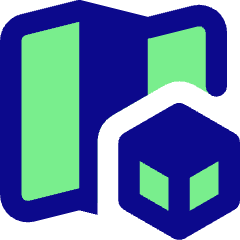 Ar Map Icon from Core Pop Set