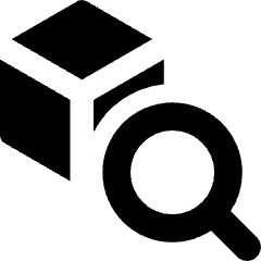 Ar Searching Box Icon from Core Solid Set