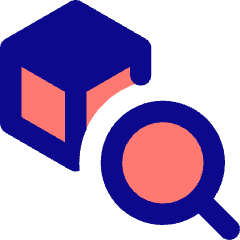 Ar Searching Box Icon from Core Pop Set