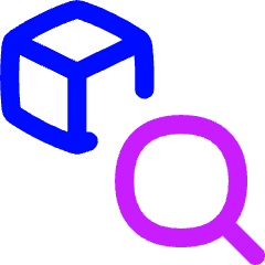 Ar Searching Box Icon from Flex Neon Set