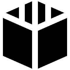 Top View 3d Icon from Sharp Solid Set