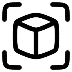 View In Ar 3d Scan Icon from Plump Line Set