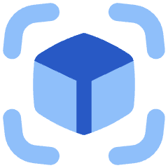 View In Ar 3d Scan Icon from Flex Flat Set