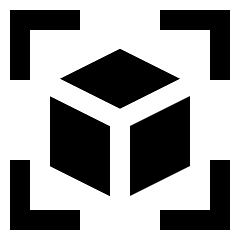 View In Ar 3d Scan Icon from Sharp Solid Set