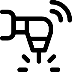 Drill Robot Arm Icon from Ultimate Regular Set