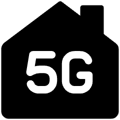 Home 5g Icon from Ultimate Bold Set