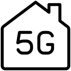 Home 5g Icon from Ultimate Light Set