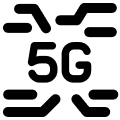 Network 5g Icon from Ultimate Bold Set