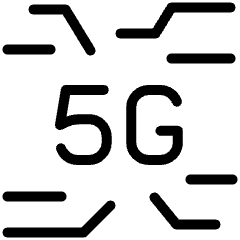 Network 5g Icon from Ultimate Light Set