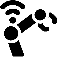 Robot Wifi 5g Icon from Ultimate Bold Set