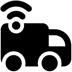 Signal Repeater Truck 5g Icon from Ultimate Bold Set