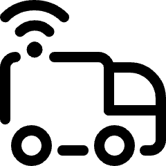 Signal Repeater Truck 5g Icon from Ultimate Regular Set