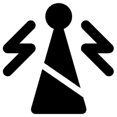 Signal Tower 5g Icon from Ultimate Bold Set
