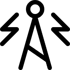 Signal Tower 5g Icon from Ultimate Regular Set