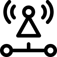 Signal Tower Node 5g 1 Icon from Ultimate Regular Set