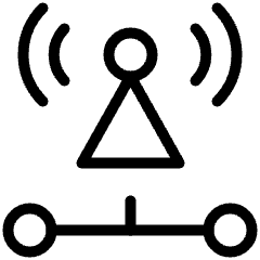 Signal Tower Node 5g 1 Icon from Ultimate Light Set