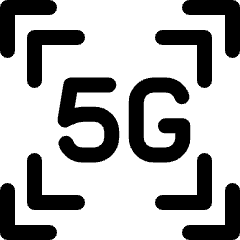 Transfer Speed 5g 2 Icon from Ultimate Regular Set