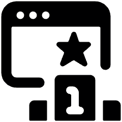 Ab Testing Award Icon from Ultimate Bold Set