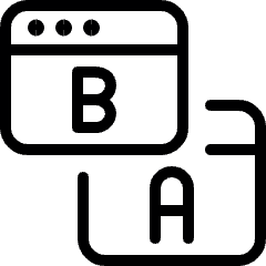 Ab Testing Browsers 1 Icon from Ultimate Light Set