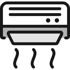 Ac Heat Icon from Ultimate Colors Set