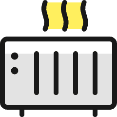 Heater Icon from Ultimate Colors Set